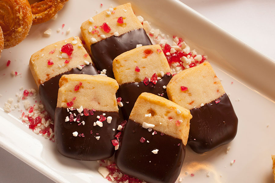 Peppermint Shortbread at Nichole's Fine Pastry, Fargo, ND