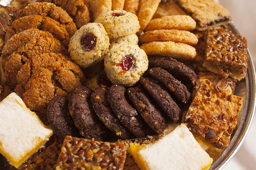 Cookie and Bar Tray at Nichole's Fine Pastry, Fargo, ND