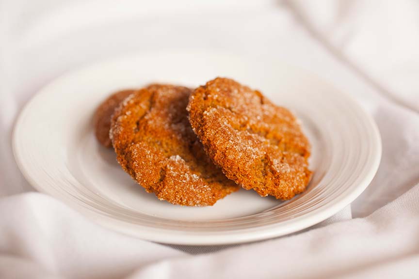 Gingersnap Cookies at Nichole's Fine Pastry, Fargo, ND