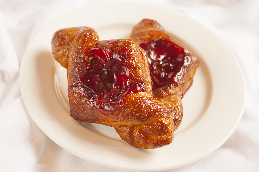 Raspberry Cream Cheese Danish at Nichole's Fine Pastry, Fargo, ND