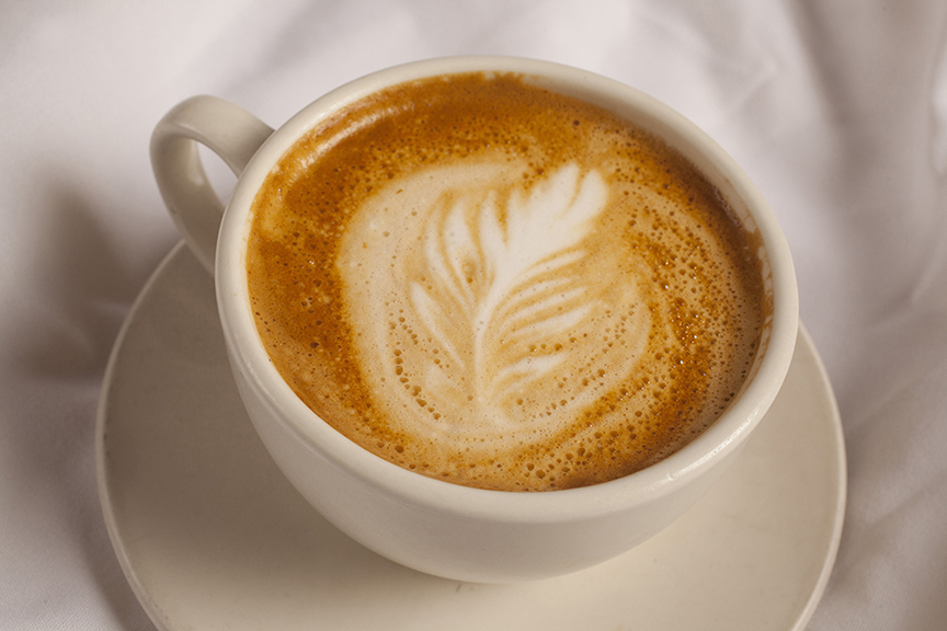 Cappuccino at Nichole's Fine Pastry, Fargo, ND