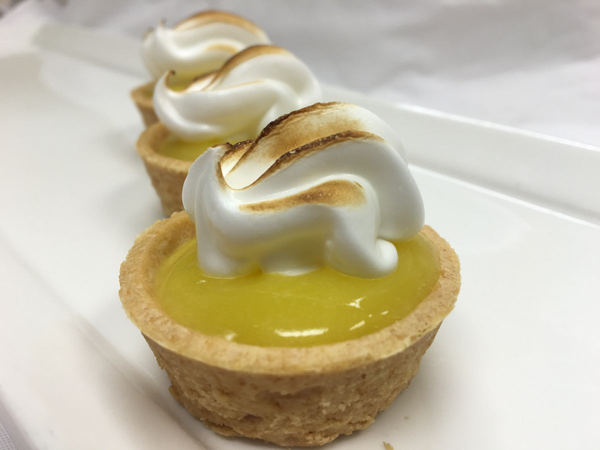 Lemon Curd Tartlets at Nichole's Fine Pastry, Fargo, ND