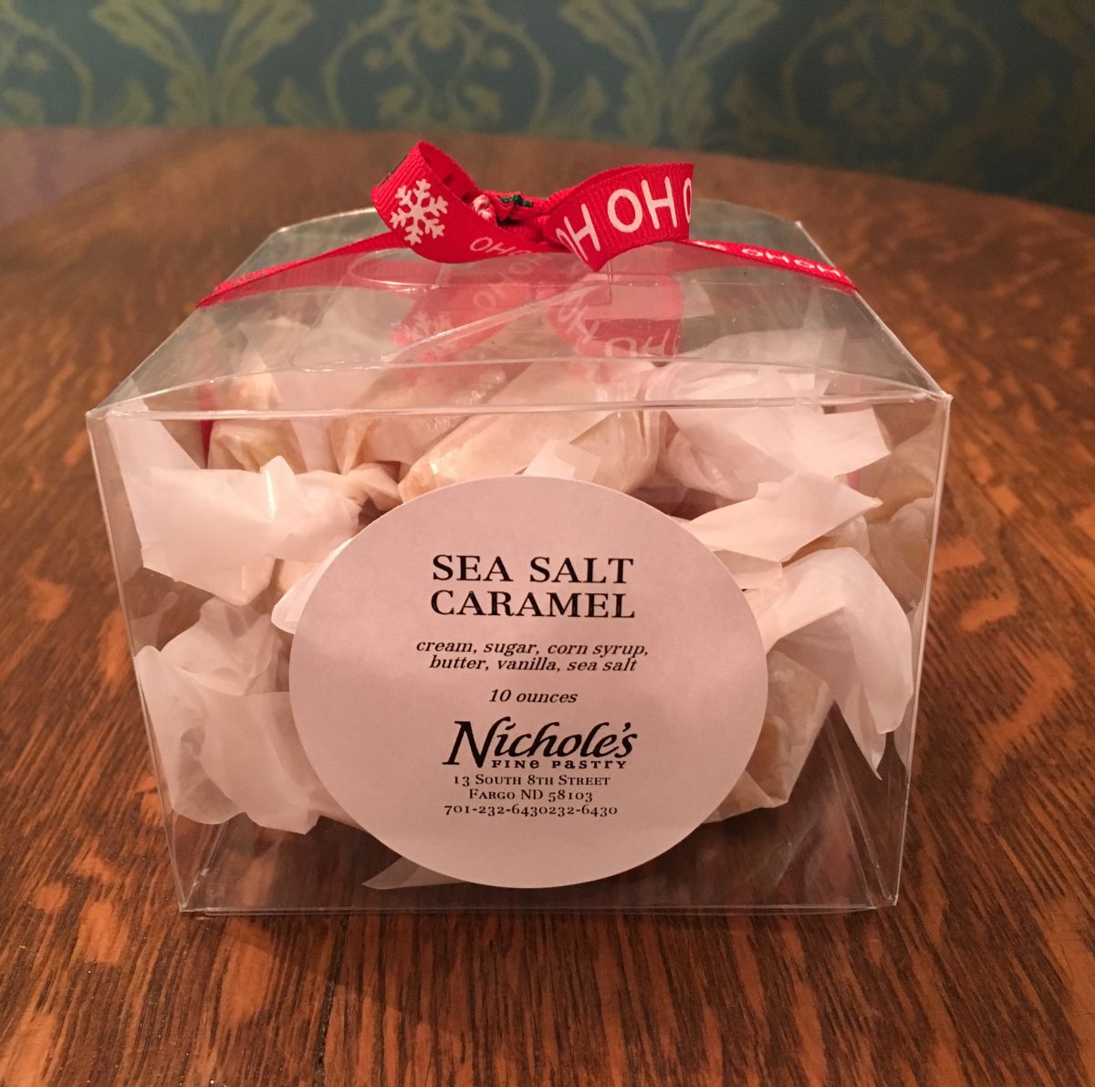 Sea Salt Caramels at Nichole's Fine Pastry, Fargo, ND