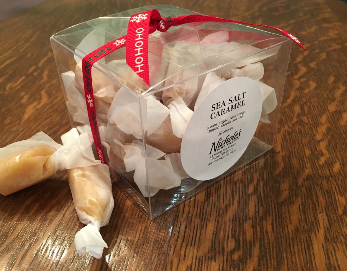 Sea Salt Caramels at Nichole's Fine Pastry, Fargo, ND